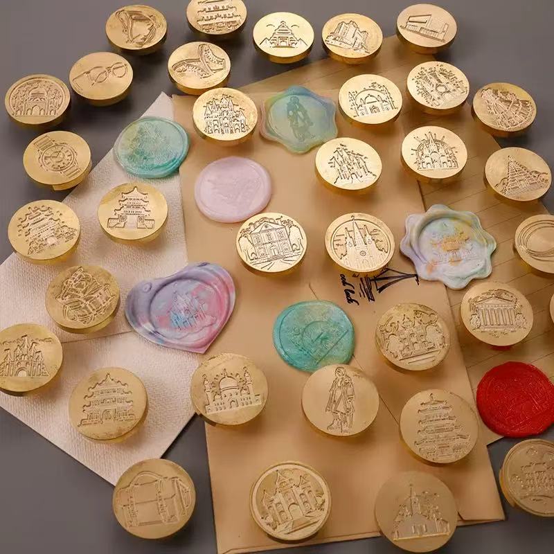 Wax Seal Stamp with Bras